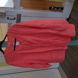 Heaven Linen Single-button jacket / shirt / cardigan?  NWT